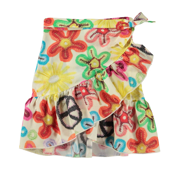 Girl Bina Flower Piece Skirt Molo