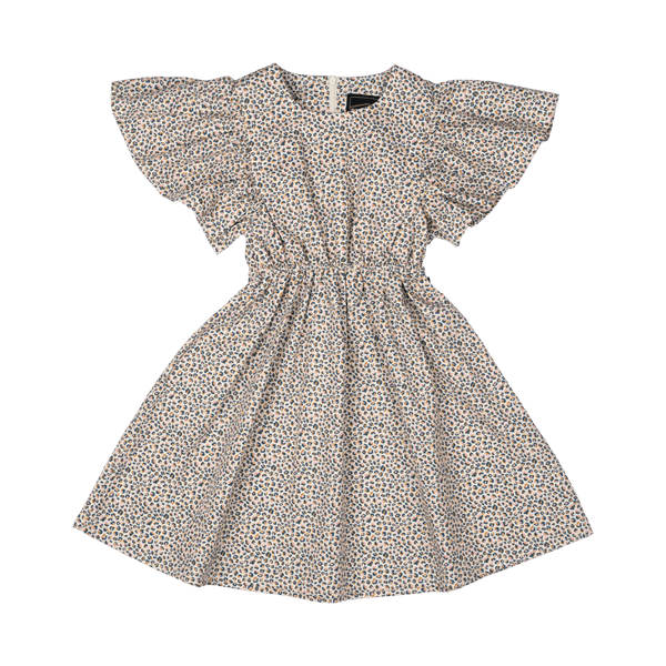 ROCK YOUR BABY Girl Leopard Multi Angel Wing Dress