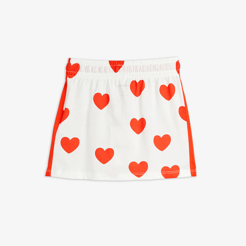 MINI RODINI Girls Hearts Skirt 4