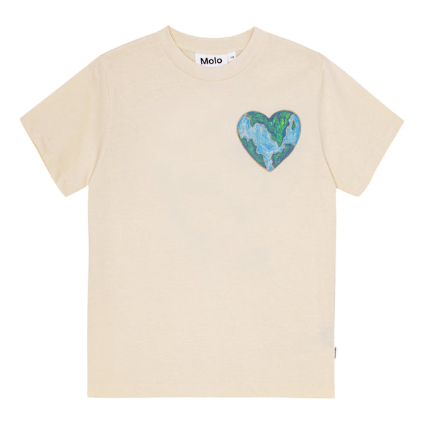 MOLO Girl Roxo World Play Heart T-Shirt