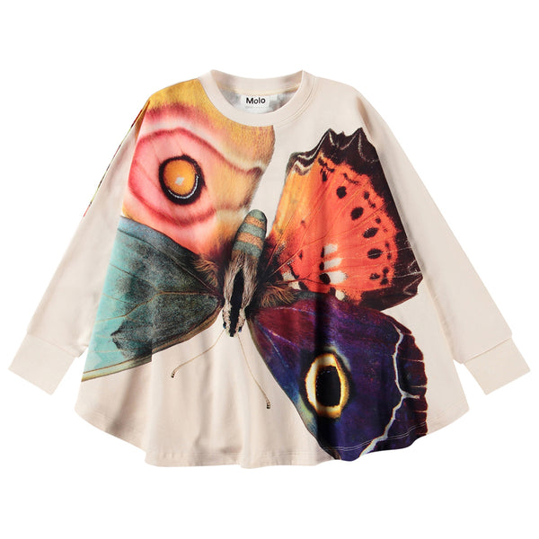Girl Marcella Giant Butterfly Poncho MOLO