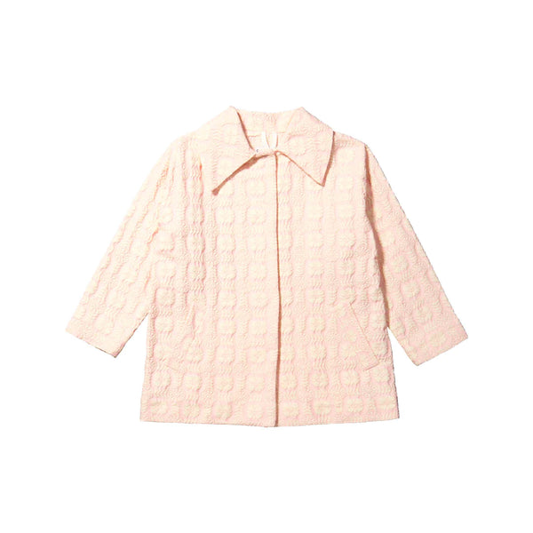 CHRISTINA ROHDE Girl Light Pink Embroidered Jacket No. 508 12