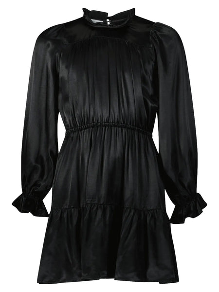 DESIGNERS REMIX Girl Lilian Black Short Dress
