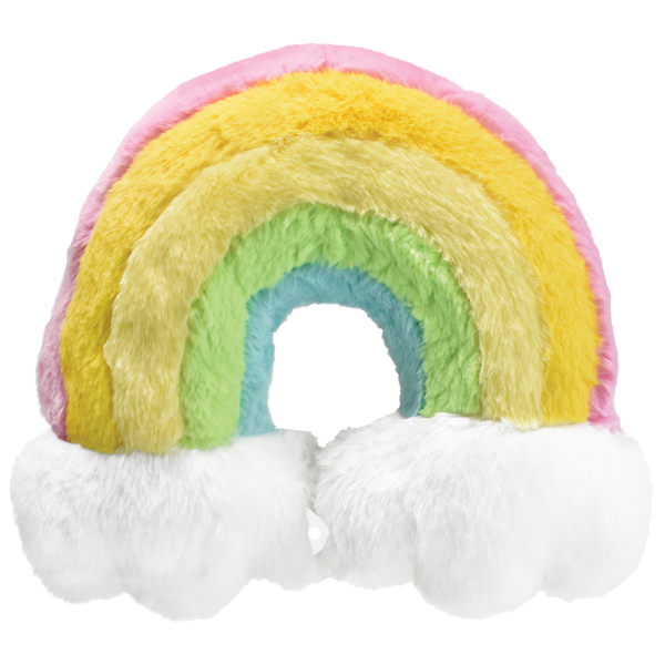Rainbow Furry Neck Pillow Scream