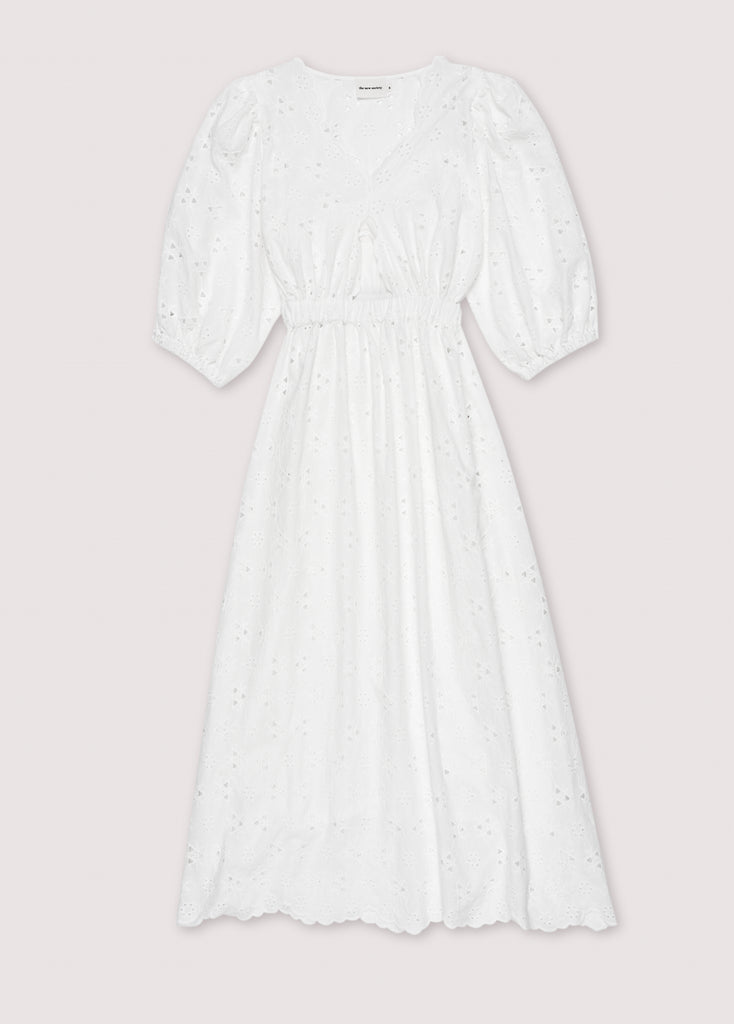 THE NEW SOCIETY Women Abbott White Dress