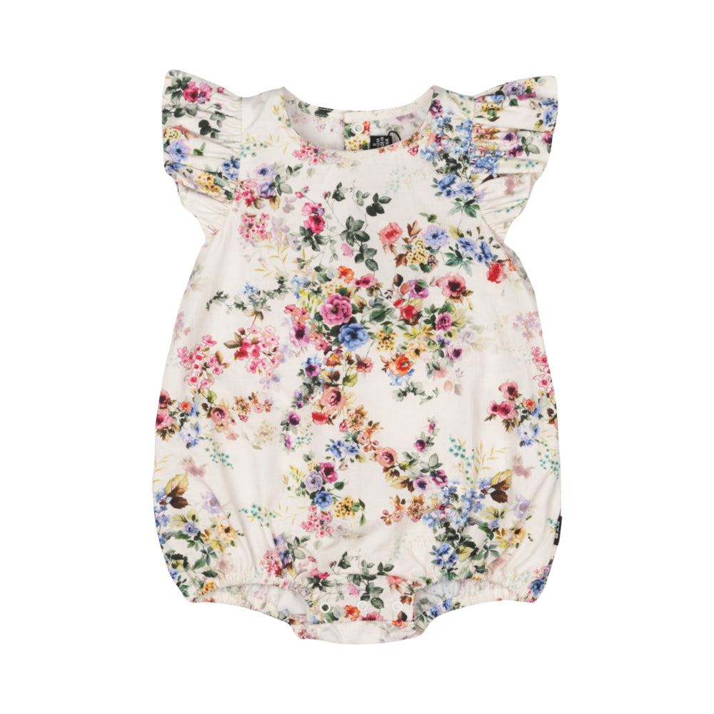ROCK YOUR BABY Baby Wild Meadow Floral Bubble Bodysuit
