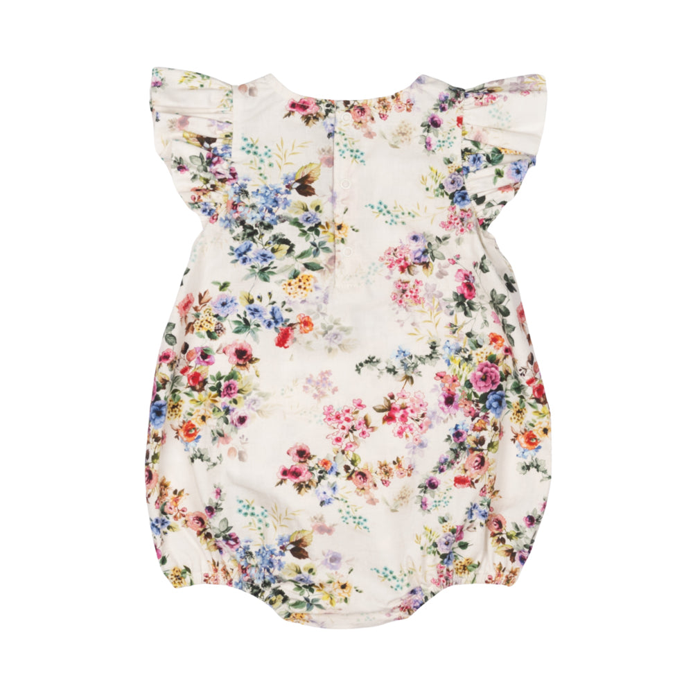 ROCK YOUR BABY Baby Wild Meadow Floral Bubble Bodysuit 2