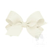 WEE ONES Girl Large Classic Grosgrain Fabric Hair Bow