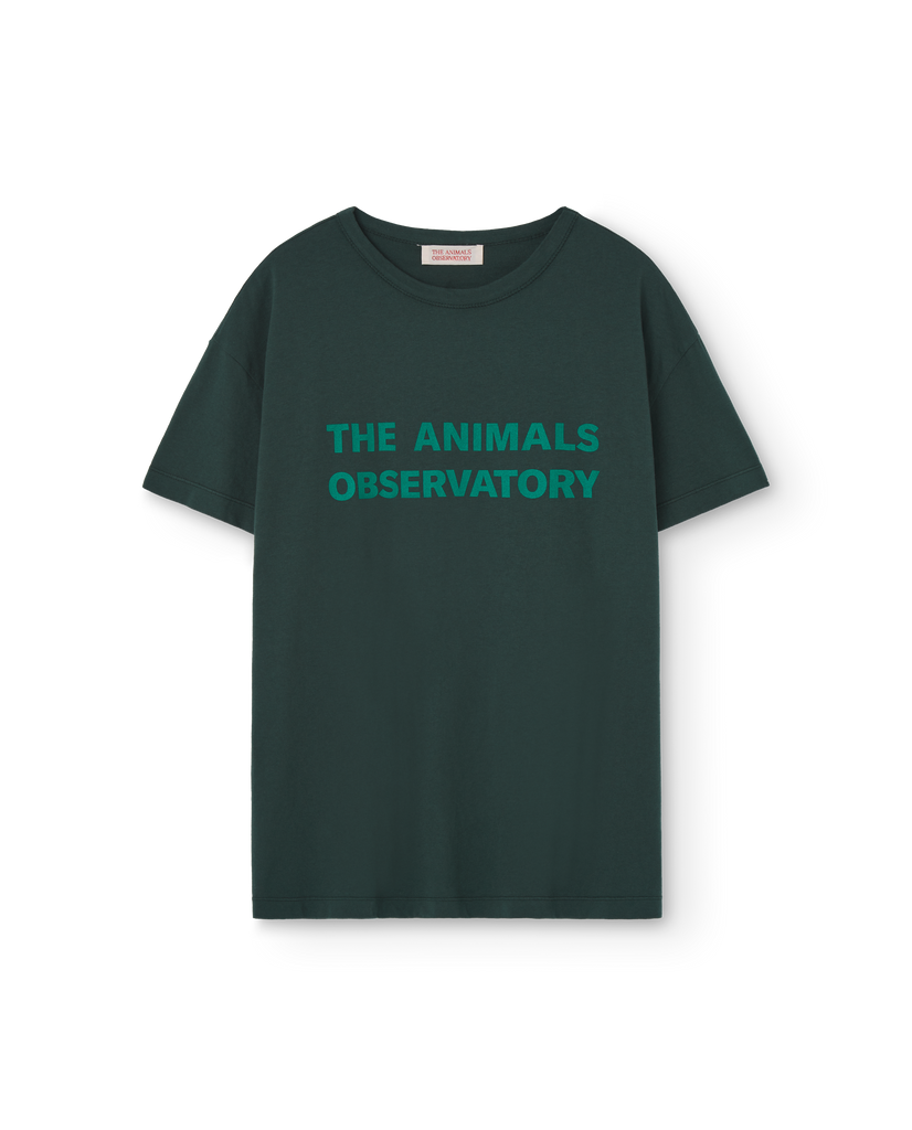 THE ANIMAL OBSERVATORY Kids Orion Deep Green T-Shirt