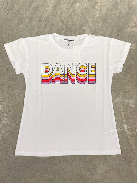 SUB_URBAN RIOT Girl Dance Classic White Tee