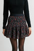 Girl Ouganda Black Printed Skirt, indee