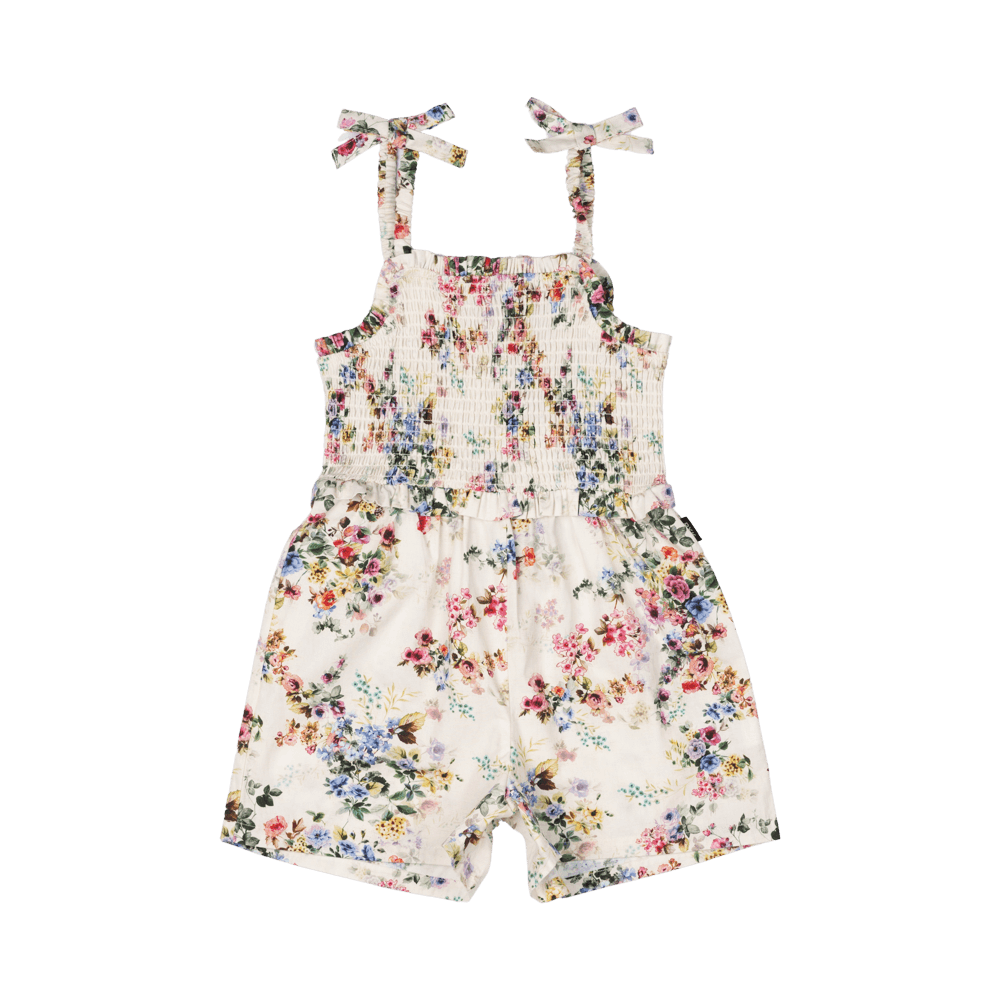 ROCK YOUR BABY Girl Wild Meadow Floral Romper