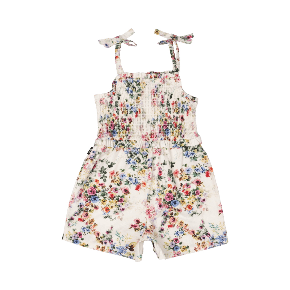 ROCK YOUR BABY Girl Wild Meadow Floral Romper 4