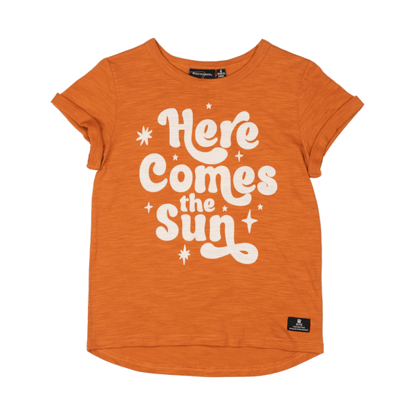 ROCK YOUR BABY Boy Here Comes the Sun T-Shirt