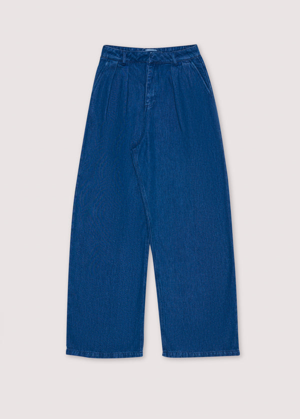 THE NEW SOCIETY Women Woodland Denim Pant Blue