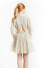 INDEE Girl Planet Fancy Off White 3/4 Sleeves Dress 5