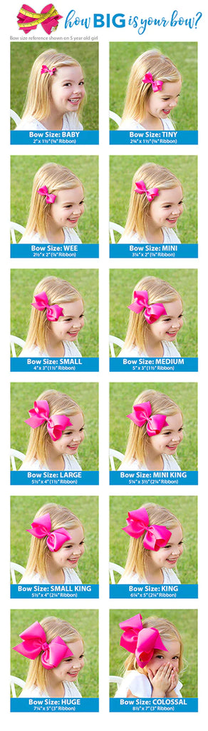 WEE ONES Girl King Seersucker Color Block Overlay Fabric Bow 3