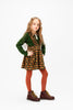 PAADE MODE Girl Cotton Meet The Cheetahs Multicolor Skirt With Ties 1