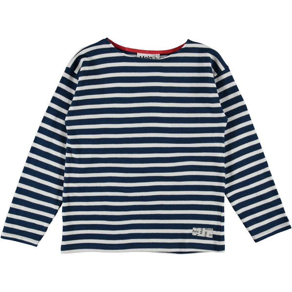 MOLO Boy Rilder T-Shirt Sea Breton