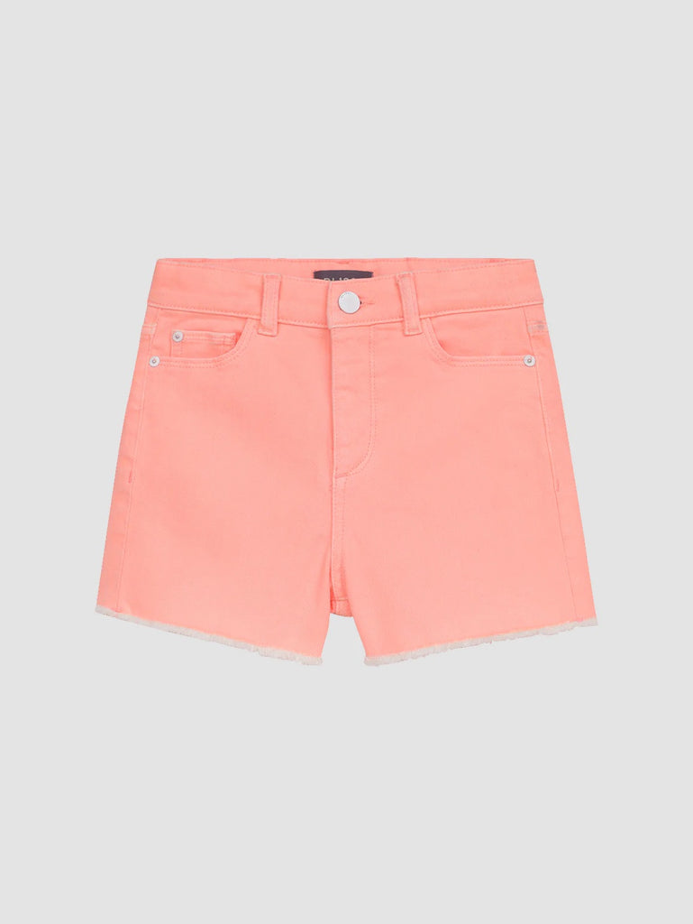 DL1961 Lucy Short High Ride in Neon Pink