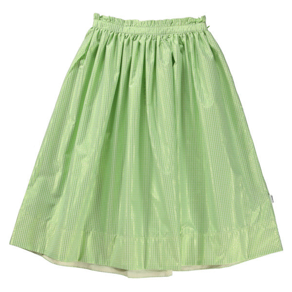 MOLO Brisa Green Shimmer Skirt