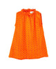 LONG LIVE THE QUEEN Broderie Dress in Orange
