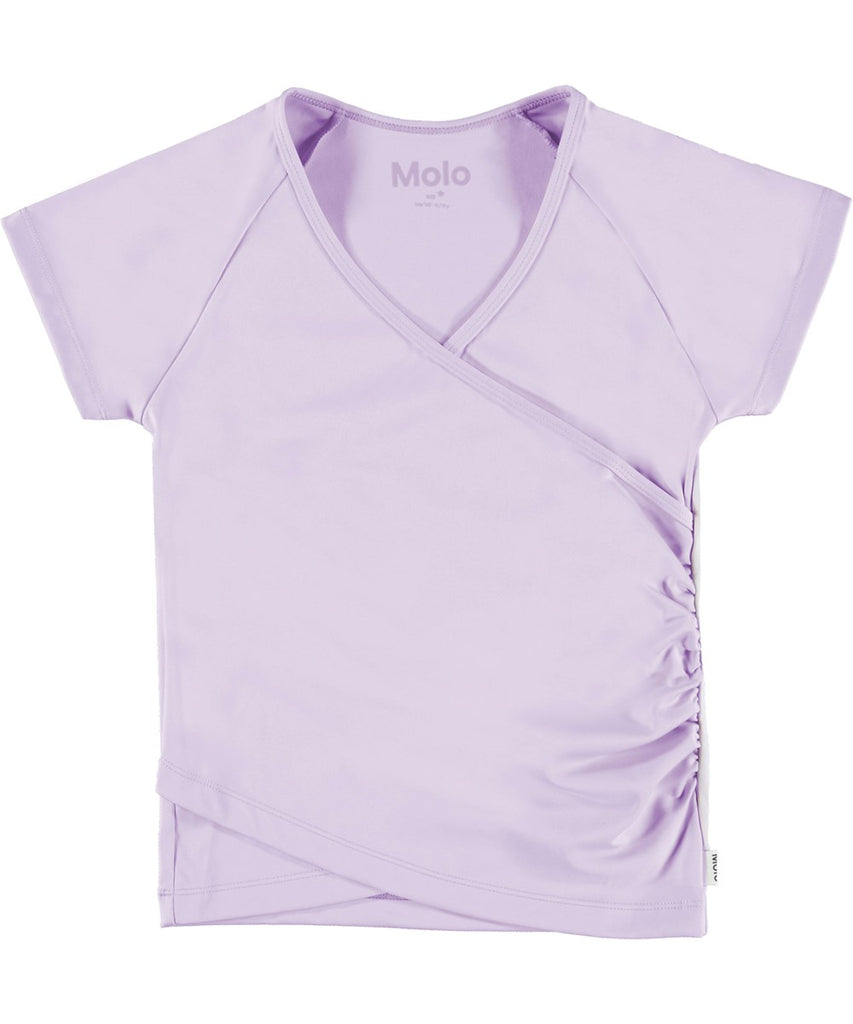 MOLO Oaklee Frozen Lilac SS Thermal T-Shirt