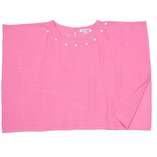 SUNCHILD Girl Lesbos Cropped Sweatshirt in Pink