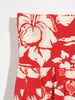 BELLEROSE Vista Red Flower Print Skirt 1