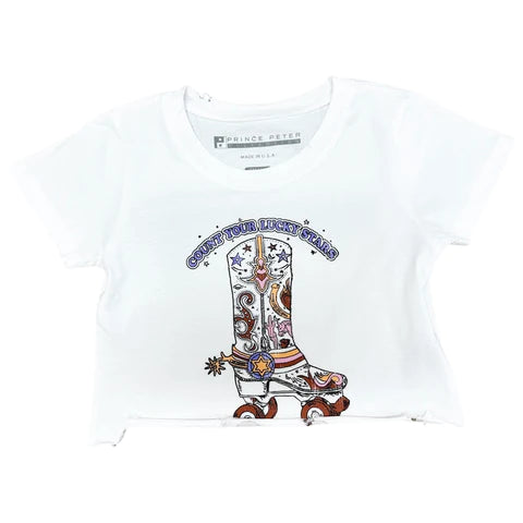 PRINCE PETER Lucky Stars White T-Shirt