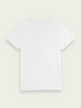 SCOTCH AND SODA Girl Slim-Fit Flower Artwork White T-Shirt 3